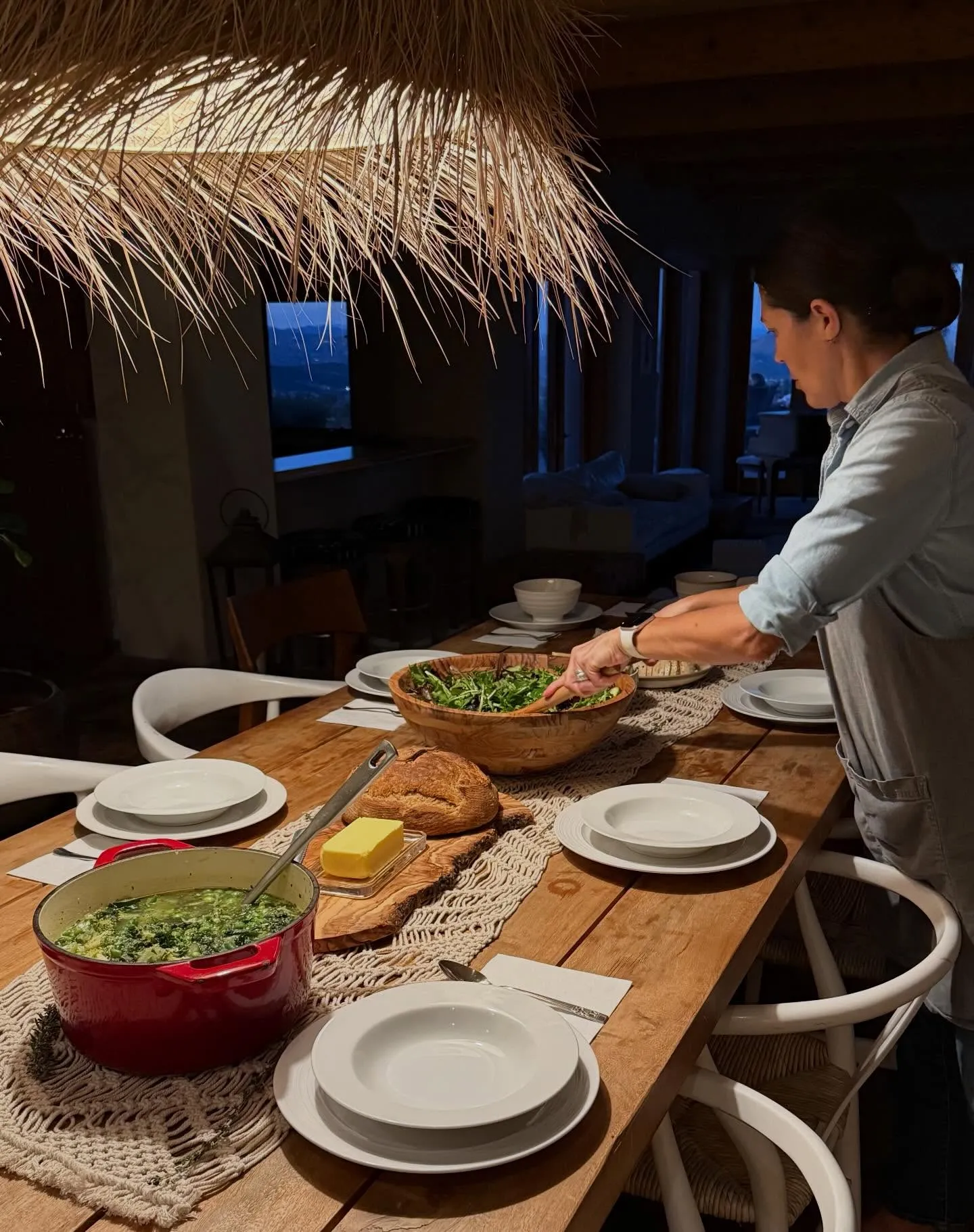 From Scratch By Ramona at a dinner table